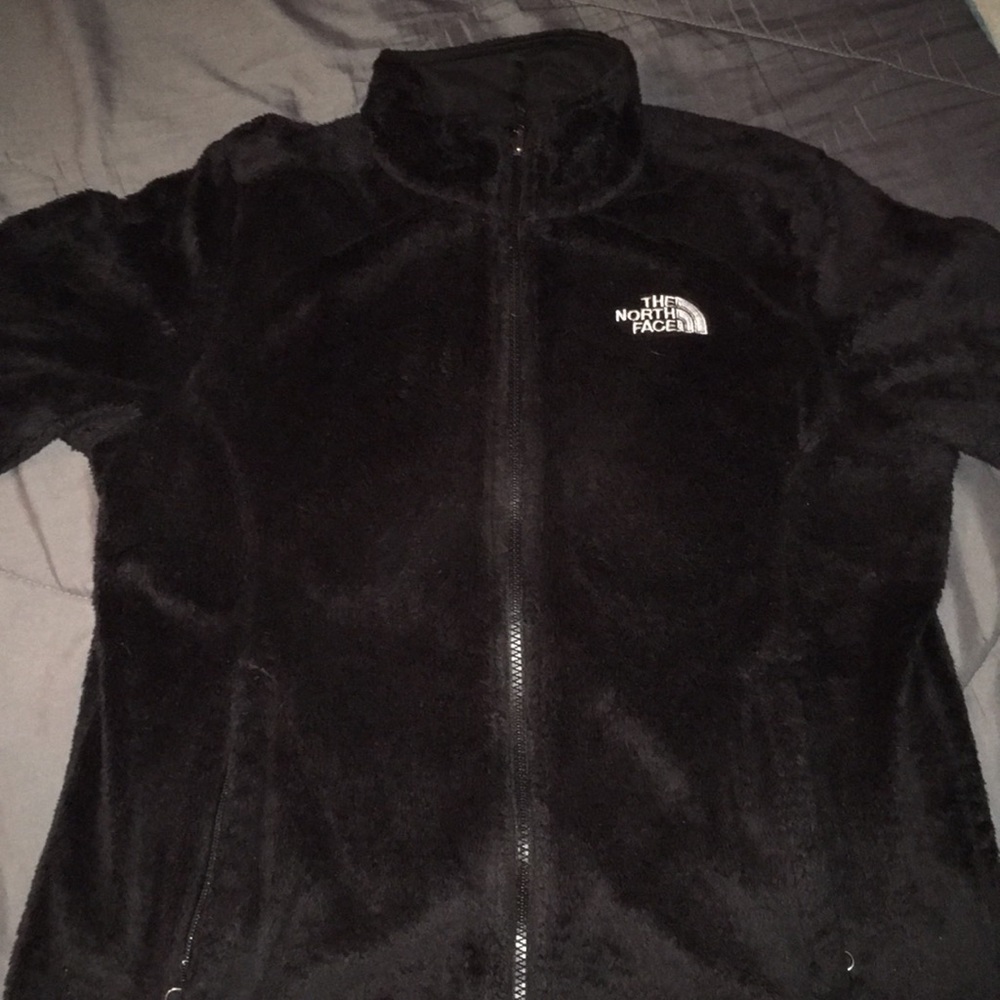 Women’s fuzzy North Face Jacket